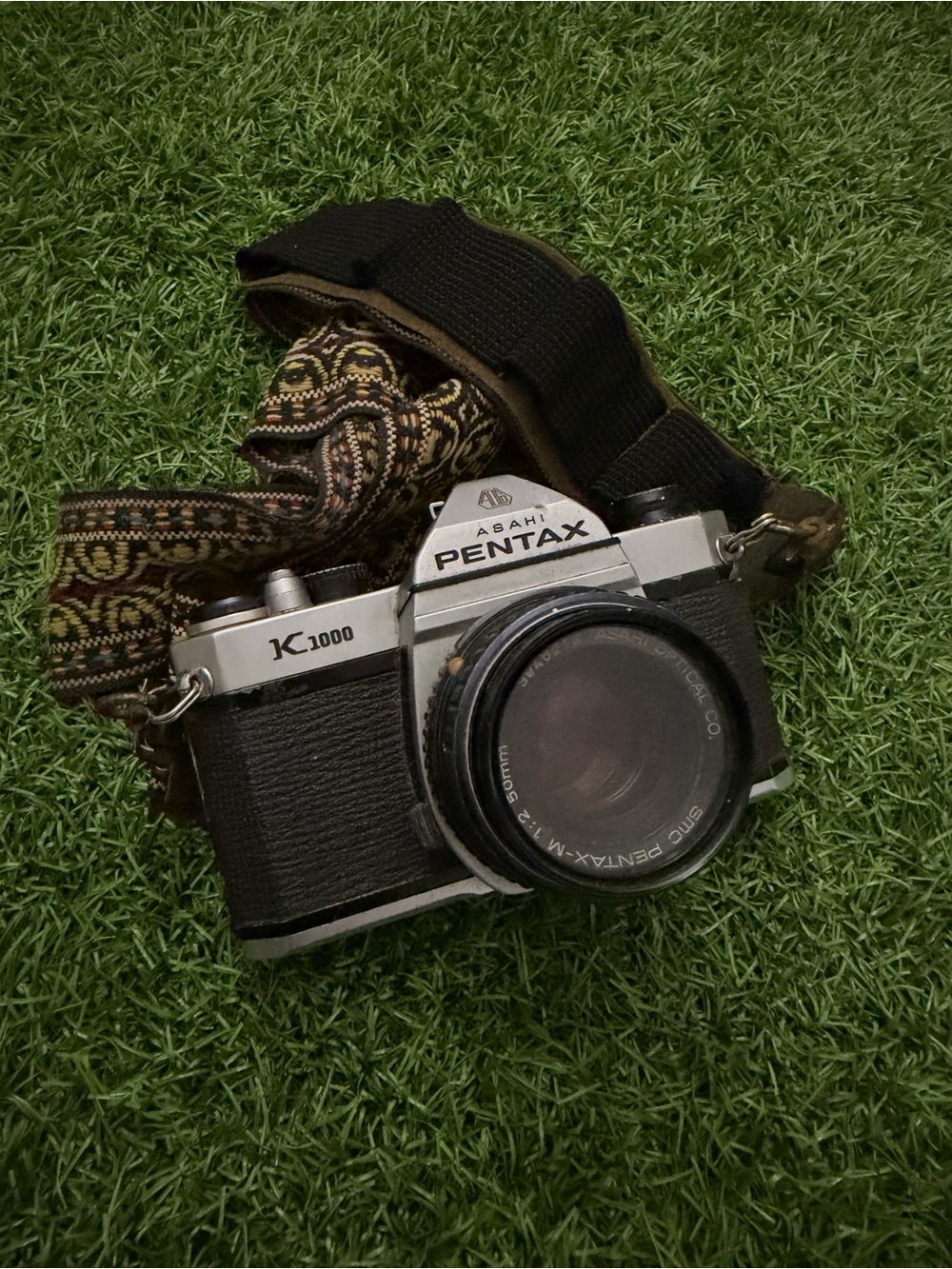 Asahi Pentax K1000 Classic Film Camera with strap